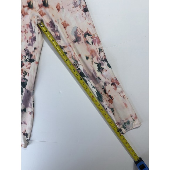 RBX Floral Print Full Length Leggings Women's Large - Picture 6 of 7
